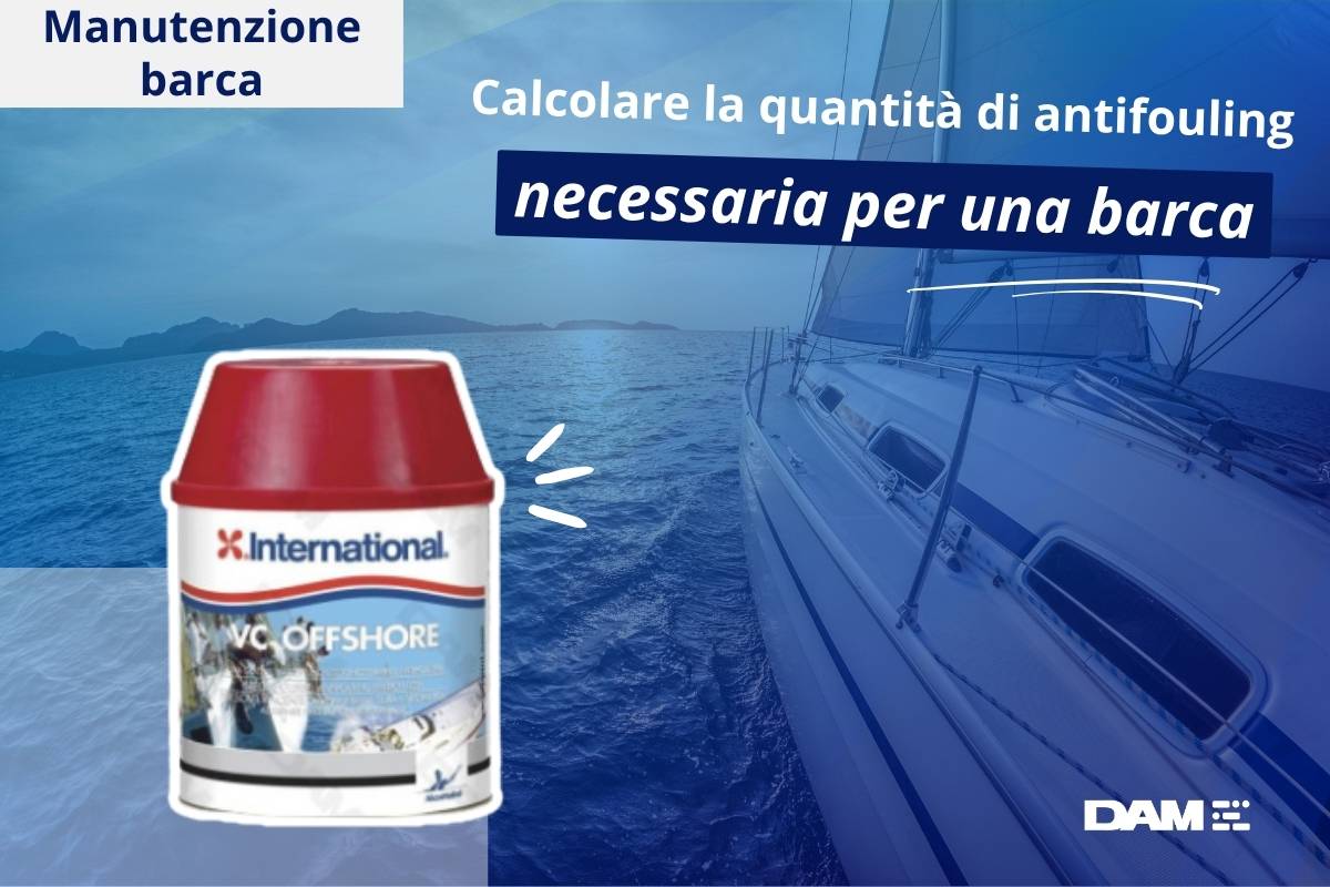 Calcolare la quantità di antifouling necessaria per una barca